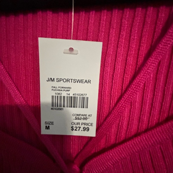 Cato Hot Pink Long Sleeve Top - Picture 3 of 4